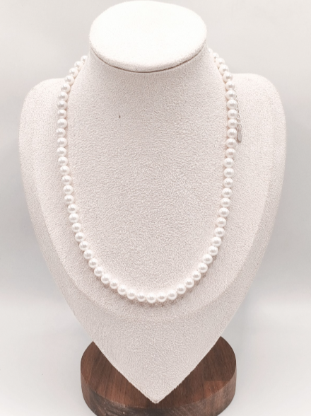 collana di perle naturale barocca