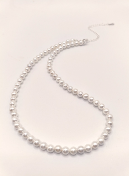 collana di perle naturale barocca