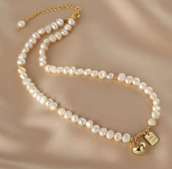 collana a perla naturale