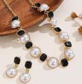set di perle e gemme stile vintage 2 pezzi