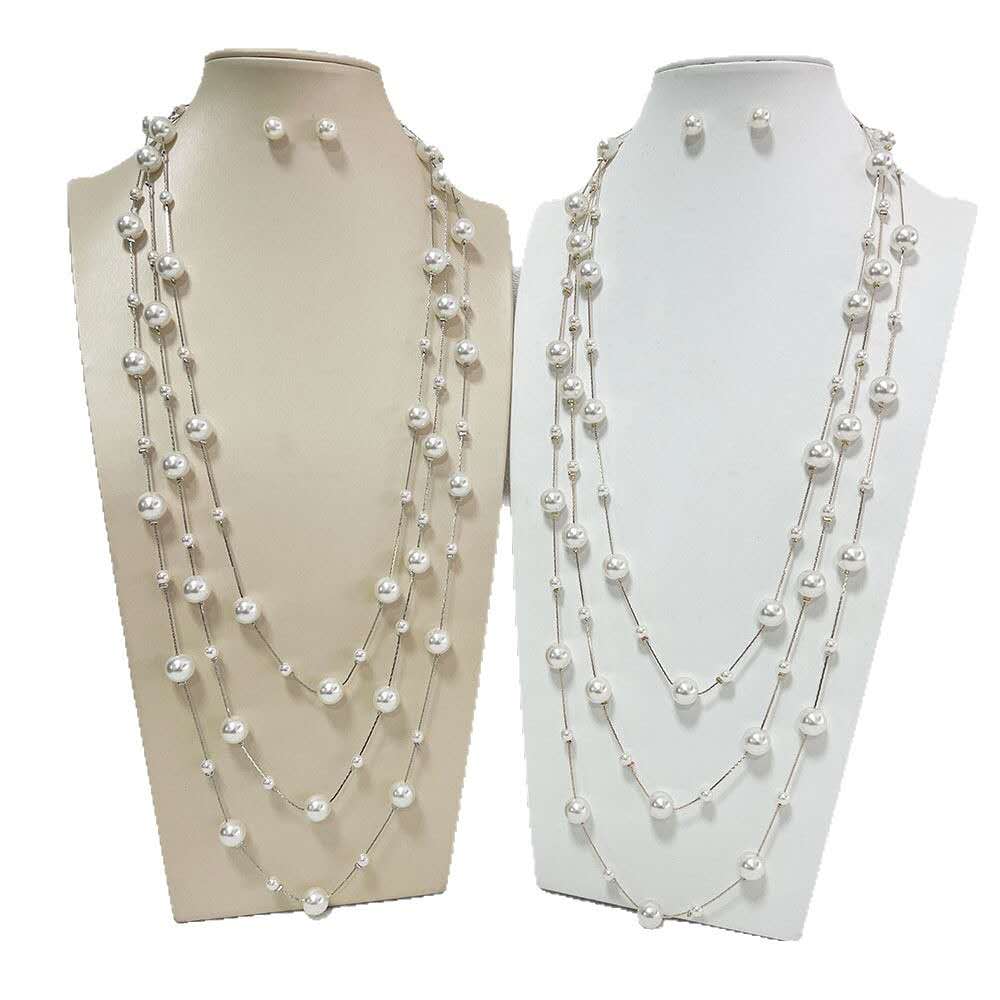 Fashion Set di perle multistrati 2 PEZZI