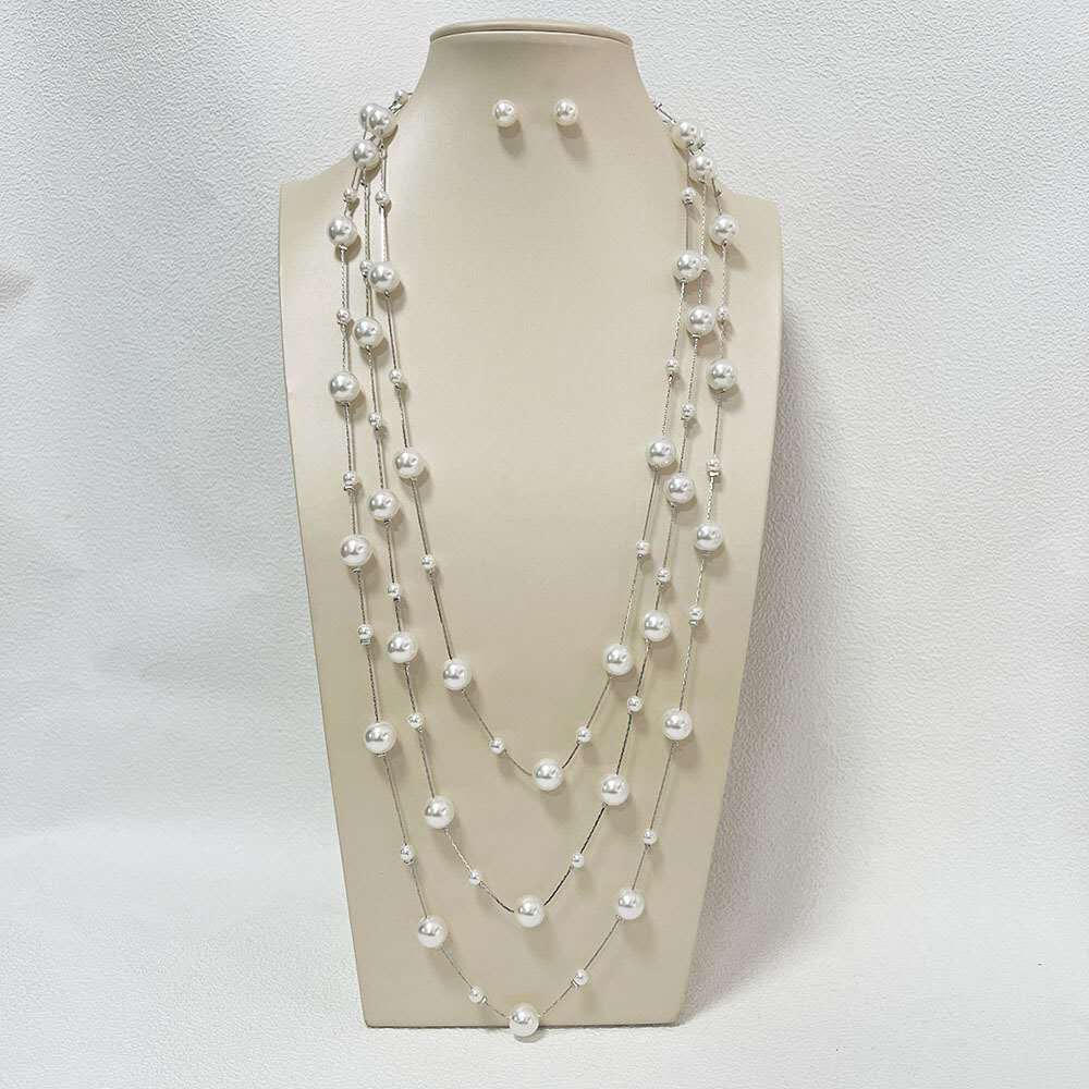 Fashion Set di perle multistrati 2 PEZZI