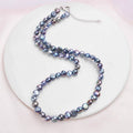 Collana di perle d'acqua dolce naturali con perle irregolari