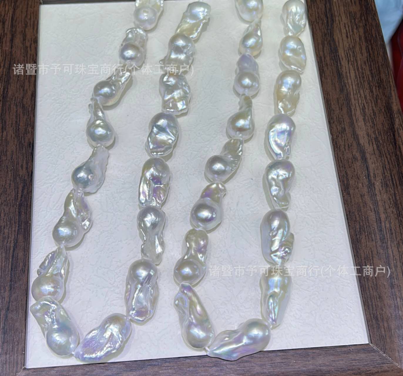 Collana perle barocche naturali grandi 16-17mm, girocollo perle d’acqua dolce barocche irregolari alto lustro, collana perle vintage di lusso fatta a mano regalo per donna