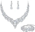 Set di Gioielli 3 Pezzi con Zirconi AAA