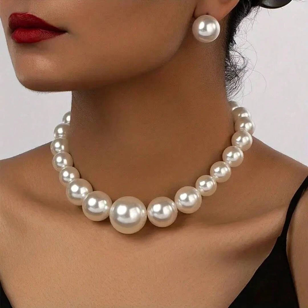 Condividi fashion set di perle grandi 2 pezzi