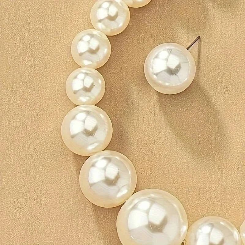 Condividi fashion set di perle grandi 2 pezzi
