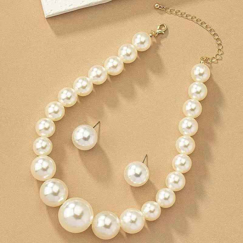 Condividi fashion set di perle grandi 2 pezzi