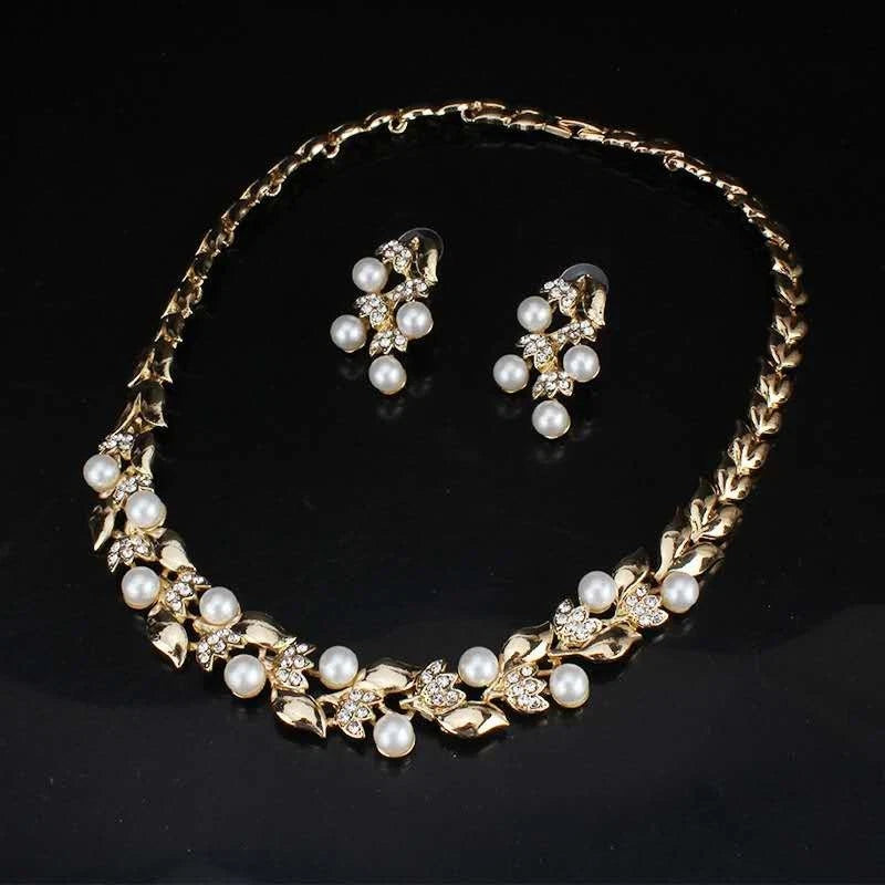 2 PIECE French Style Pearl Fashion Set