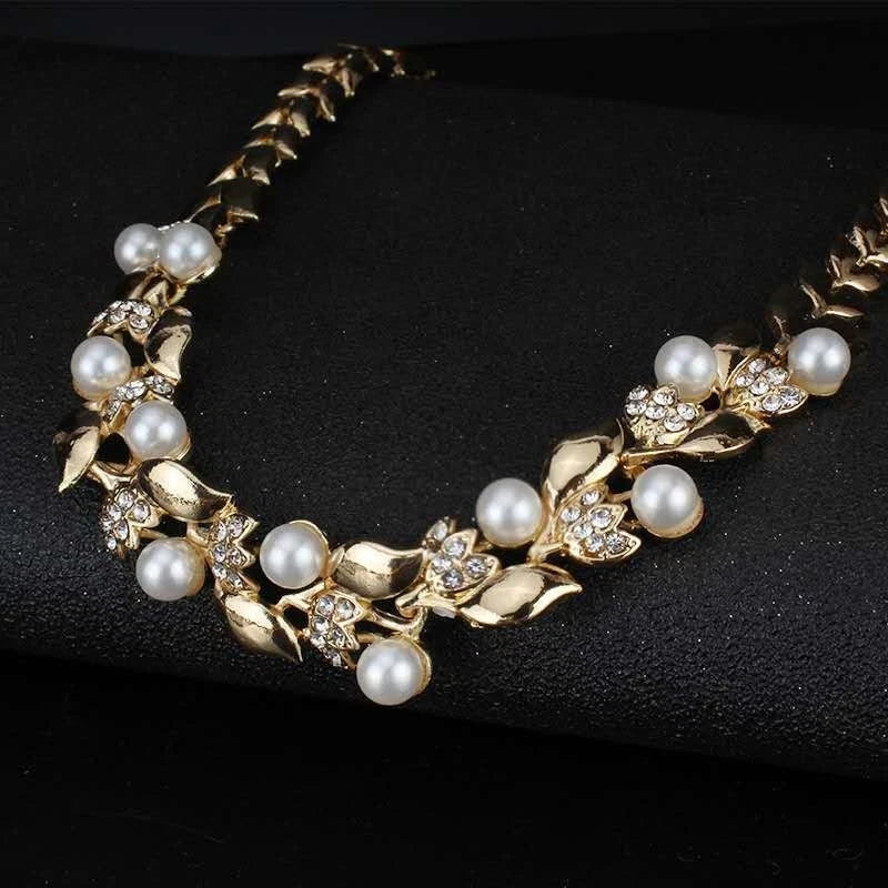 2 PIECE French Style Pearl Fashion Set
