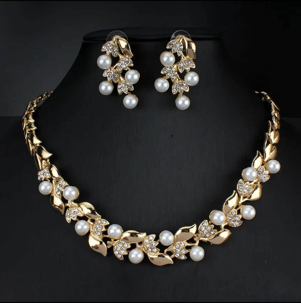 2 PIECE French Style Pearl Fashion Set