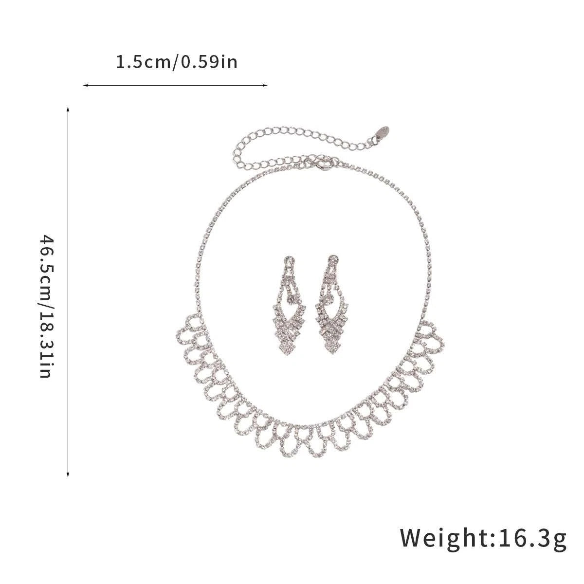 Fashion Kristall-Set 2 TEILE