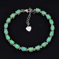 Armband mit Opal aus hypoallergenem 925er Silber - 7 FARBEN - NICKELFREI