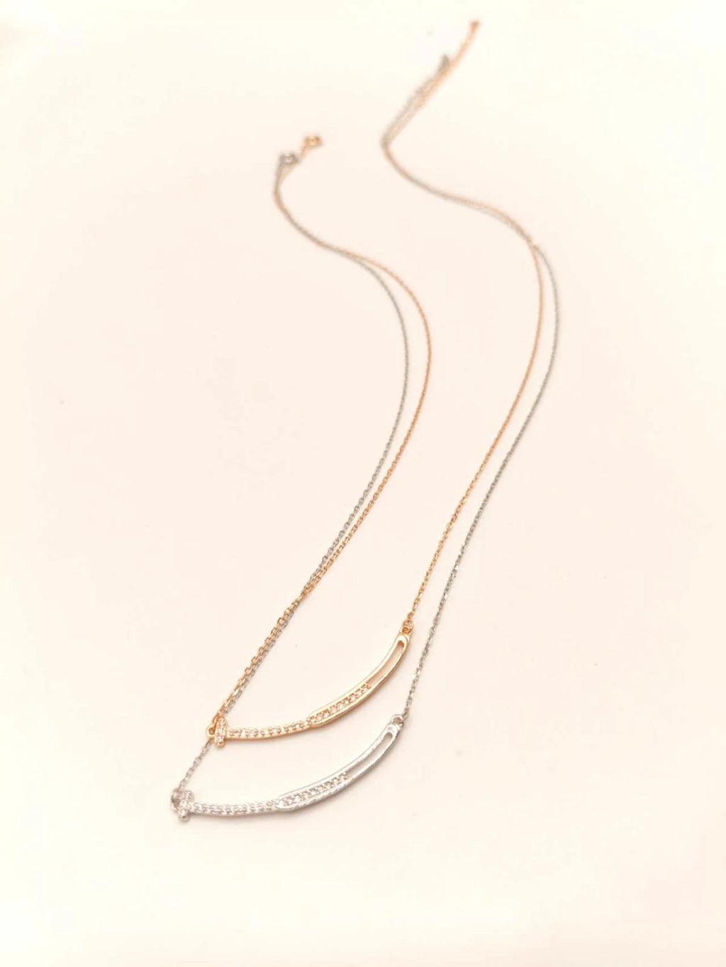 Collana clavicolare minimalista in argento sterling 925