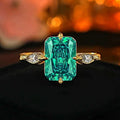 Anello di apertura Paraibala Ice Flower Cut