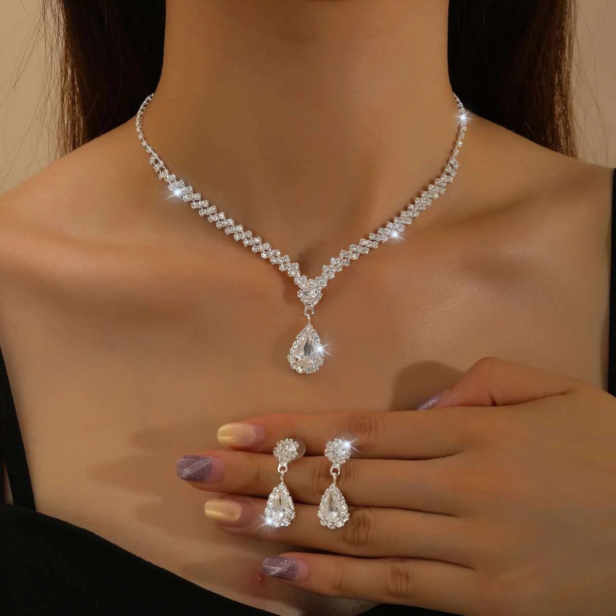 Fashion Set di cristalli 2 PEZZI